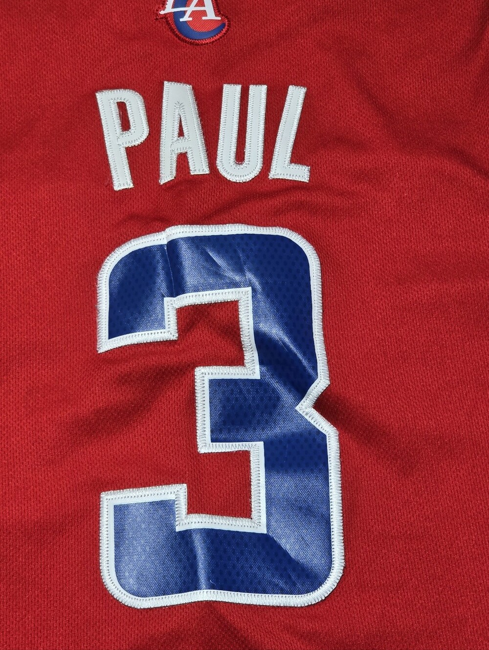 Adidas Womens NBA Los Angeles Clippers Chris Paul Red Jersey Size XL 4her - Picture 9 of 9
